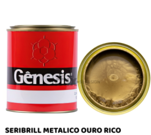 Tinta Seribrill METALICO OURO RICO - LT E 220