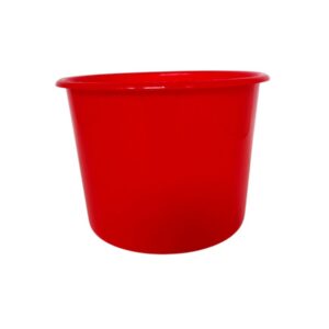 Balde para pipoca vermellho