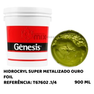 HIDROCRYL SUPER METALIZADO OURO FOIL 900ML