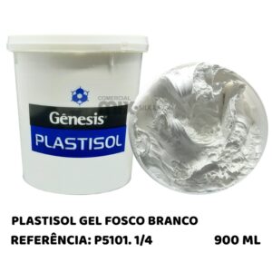 Plastisol gel FOSCO BRANCO - 900ml