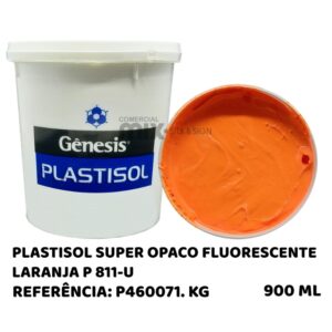 Plastisol stamp Super opaco FLUOR LARANJA - 900ml