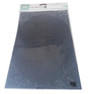 Placa para Relevo 2D A4 210x297mm Moldura 21812