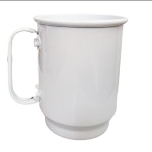 CANECA METAL ALUMINIO PARA SUBLIMAÇÃO BRANCA 600ML