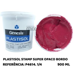 PLASTISOL STAMP SUPER OPACO BORDO 900ML
