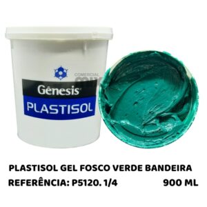 Plastisol gel FOSCO VERDE BANDEIRA - 900ml