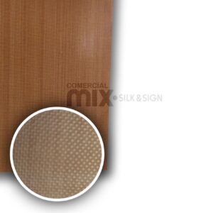 MANTA em metro TEFLON 130g sem cola 100x100cm (1m²) BRILHANTE para cura de tintas e Sublimação