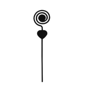 Espiral Plastico Preto pct 10un