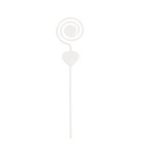 Espiral Plastico Branco pct 10un