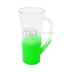 Copo Slim Degrade verde 400ml