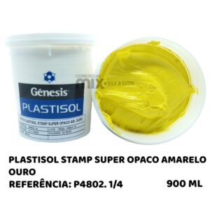 PLASTISOL STAMP SUPER OPACO  AMARELO OURO 900ML