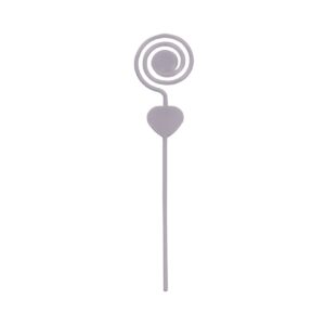 Espiral Plastico Prata pct 10un