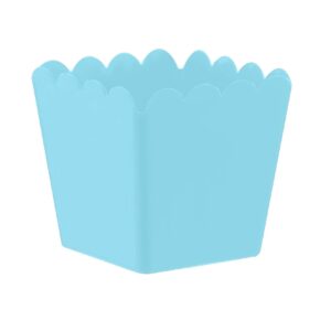 Cachepot Plastico Azul BB