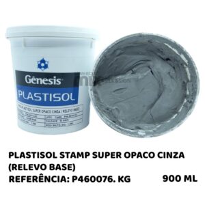 PLASTISOL STAMP SUPER OPACO CINZA - 900ML