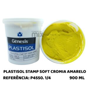 Plastisol stamp soft CROMIA amarelo - 900g
