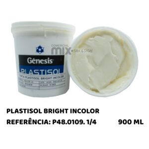 Tinta Genesis Plastisol Bright Incolor 900g