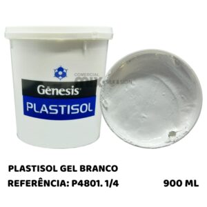 PLASTISOL GEL BRANCO 900ML