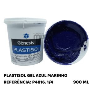 PLASTISOL GEL AZUL MARINHO 900ML