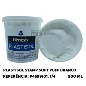 PLASTISOL STAMP SOFT PUFF BRANCO 900ML