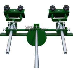 Garra REGULÁVEL dupla verde 2 bocas-16cm