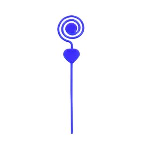 Espiral Plastico Azul Escuro pct 10un