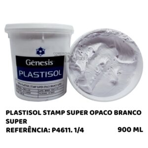 PLASTISOL STAMP SUPER OPACO BRANCO SUPER 900ML