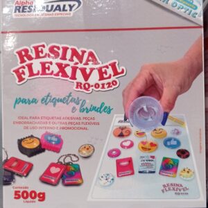 Resina FLEXÍVEL RESIQUALY-EPOXI kit 500g