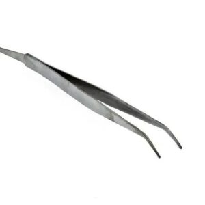 Pinça ponta curva com pescador TWE-3