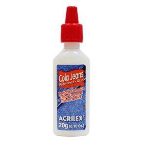 Cola Jeans Pegamento Glue acrilex 20g