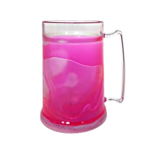 Canecão de Chopp Gel Rosa 300ml