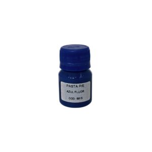 UN PASTA P/E AZUL FLUOR - RESINA