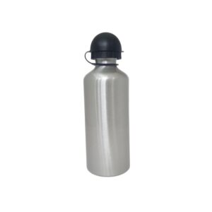 SQUEEZE ALUMINIO PRATA TAMPA BOLA 600ML