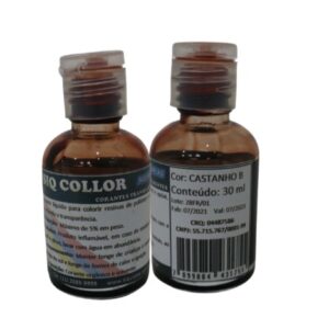 UN SIQ COLLOR CASTANHO B 30ML - RESINA