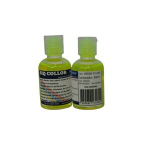 UN SIQ COLLOR VERDE FLUOR 30ML - RESINA