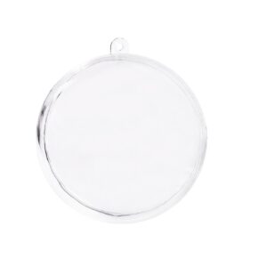 BOLINHA DE ACRILICO 7 CM COM/10UN