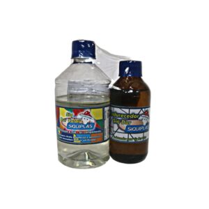UN KIT SIQ DUR COLLOR INCOLOR 600G - RESINA