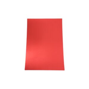 Papel Metalizado/Vermelho A4 c/10 folhas