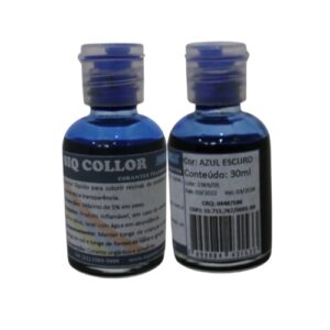 UN SIQ COLLOR AZUL ESCURO 30ML - RESINA