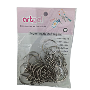 Argola com Correntes Simples - 20 und. fina