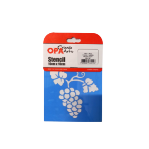 Estencil Opa Frutas Uvas