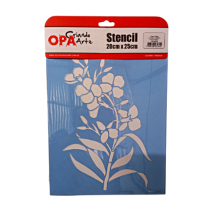 Estêncil Opa Flor Erysium