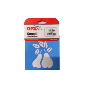 Estencil Opa Frutas Peras
