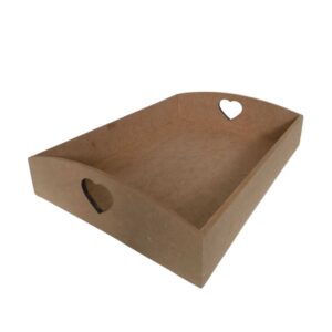 Bandeja Alça Coração 30x40 MDF