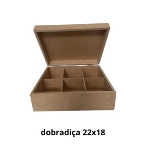 Caixa Dobradiça Padrão (22x18) MDF