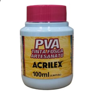 Tinta Fosca p/ Artesanato Azul Hortência 100ml – Acrilex