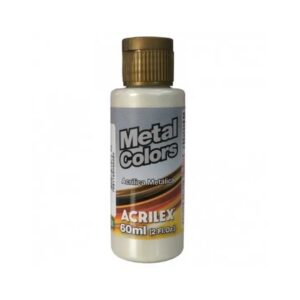 Metal Colors Branco Metálico Acrilex - 60ml