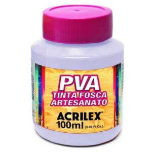 Tinta Fosca p/ Artesanato Lavanda 100ml – Acrilex