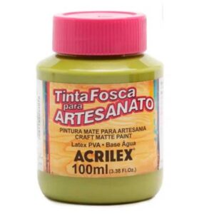 Tinta Fosca p/ Artesanato Verde Pistache 100ml – Acrilex