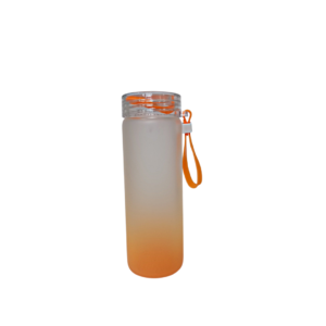 Garrafa Degrade Laranja - 600ml