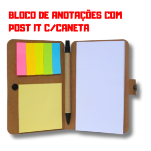 BLOCO DE ANOTACOES COM POST IT
