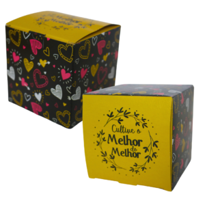 CAIXA P/ CANECA - CULTIVE O MELHOR DO MELHOR